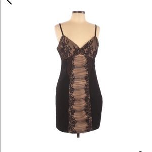 Bebe Women’s Black Cocktail Dress